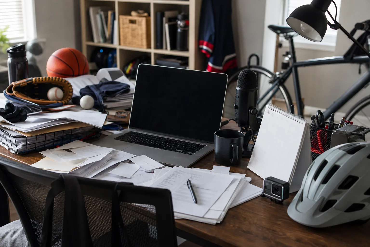 A long catch-up about work and money