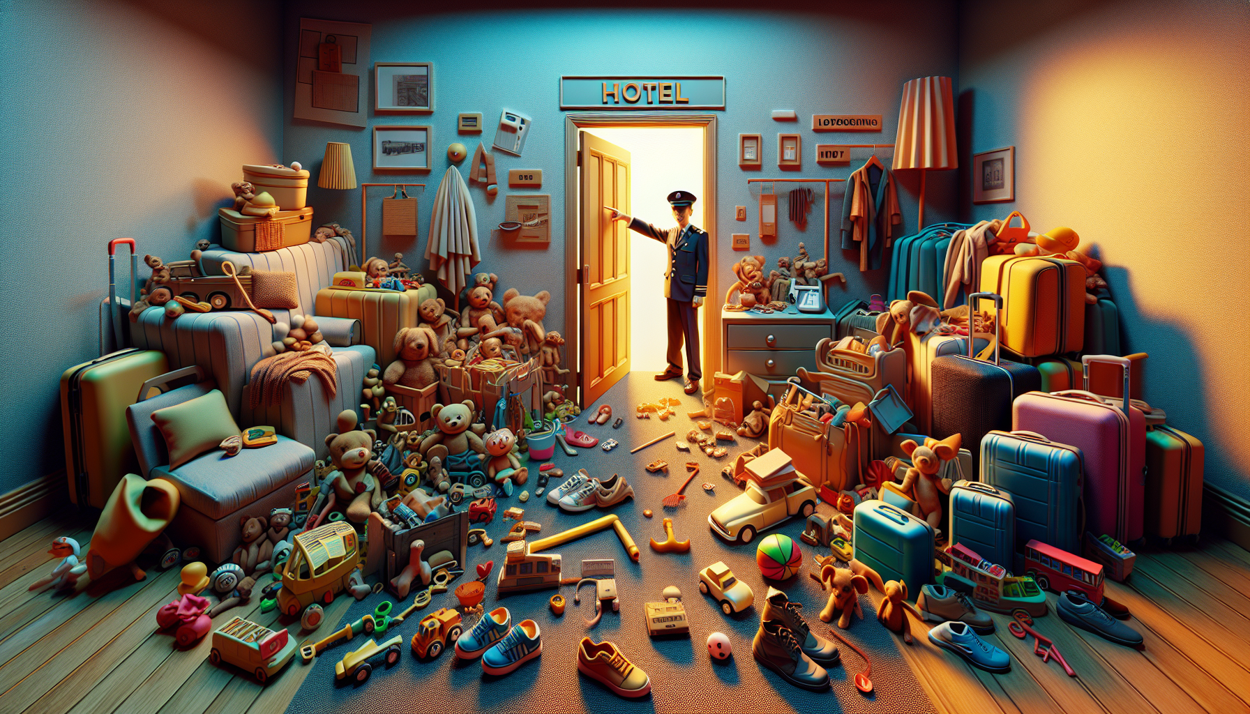 The hotel rule for family visits